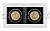 Светильник CL-KARDAN-S180x102-2x9W Day (WH-BK, 38 deg), 24129 024129 Arlight